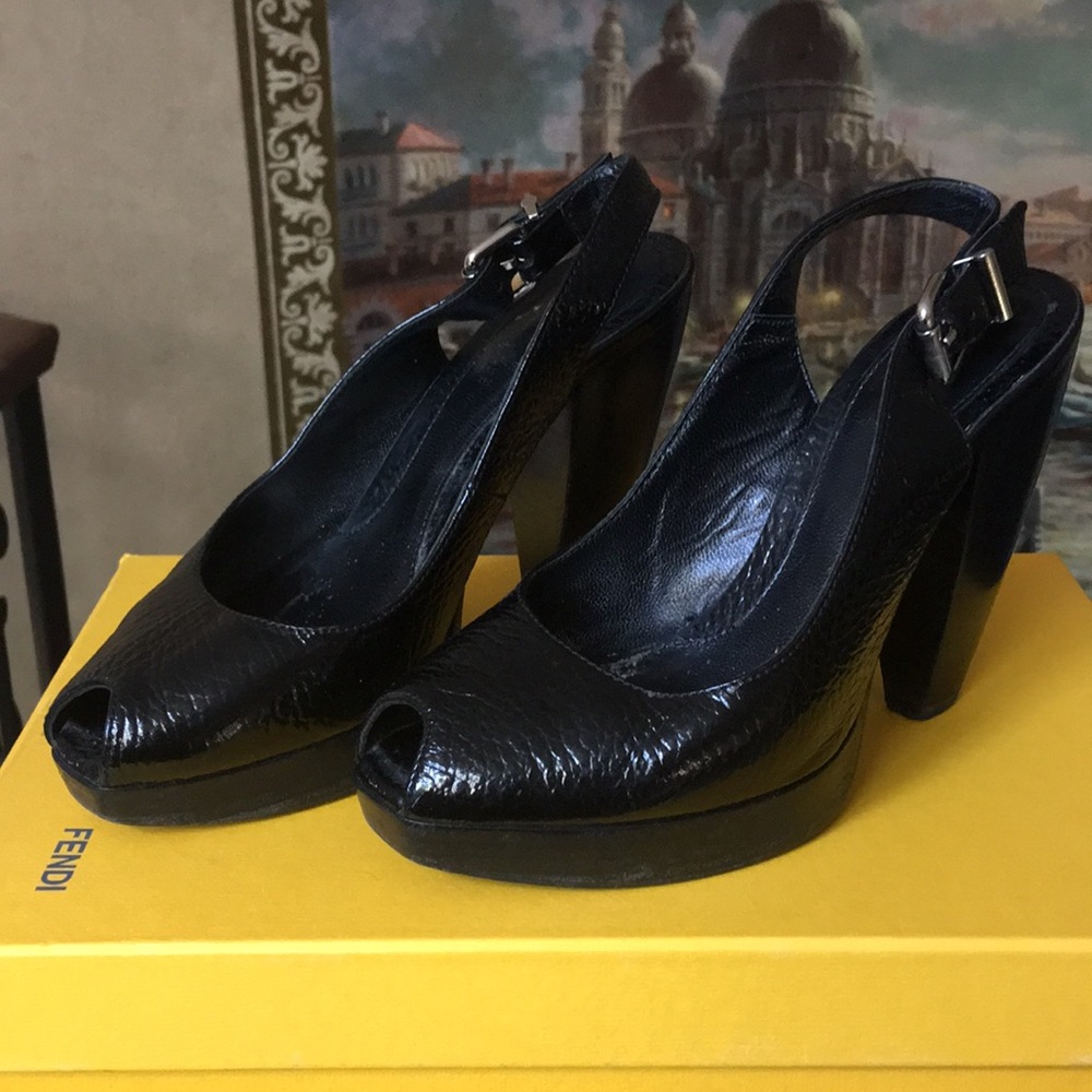Fendi Peep Toe Heel